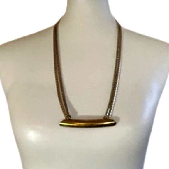 Vintage Judith Leiber Snake Chain Bar Belt – 70s- early 1980s, Rare, signed. main image 4